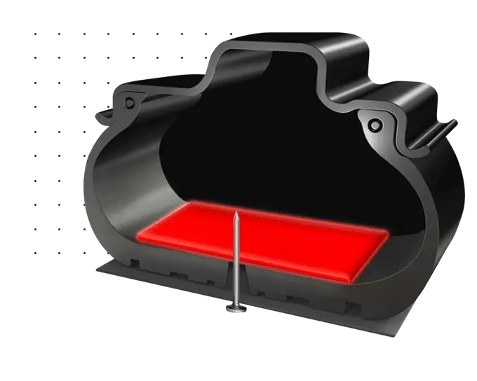 Logo Pirelli y tecnología Seal Inside™