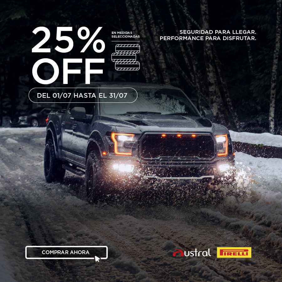 Aprovechalo! paga 25%OFF en medidas seleccionadas